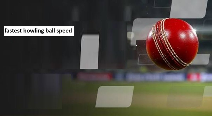 fastest bowling ball speed